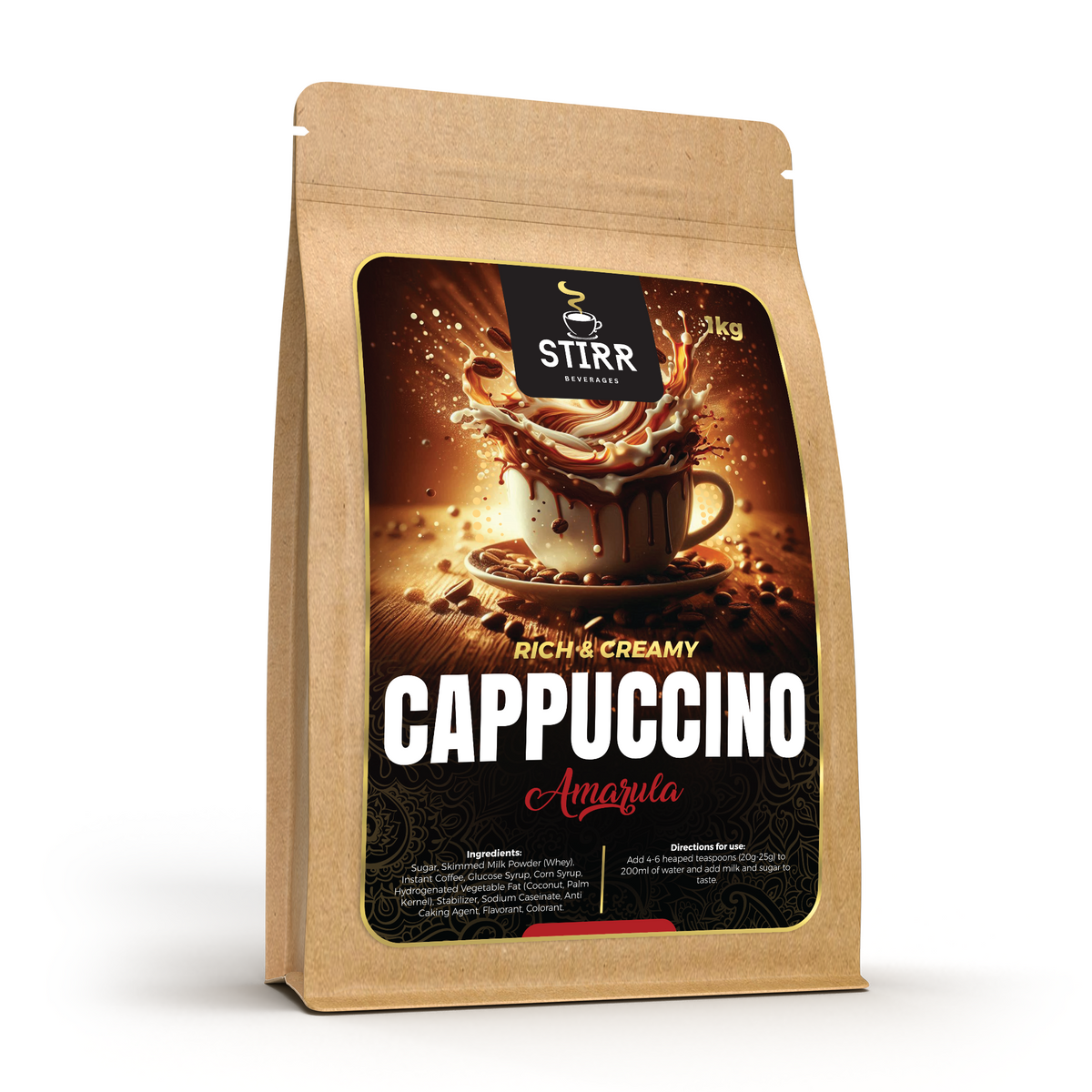 Amarula Cappuccino Powder (55-58 Servings)